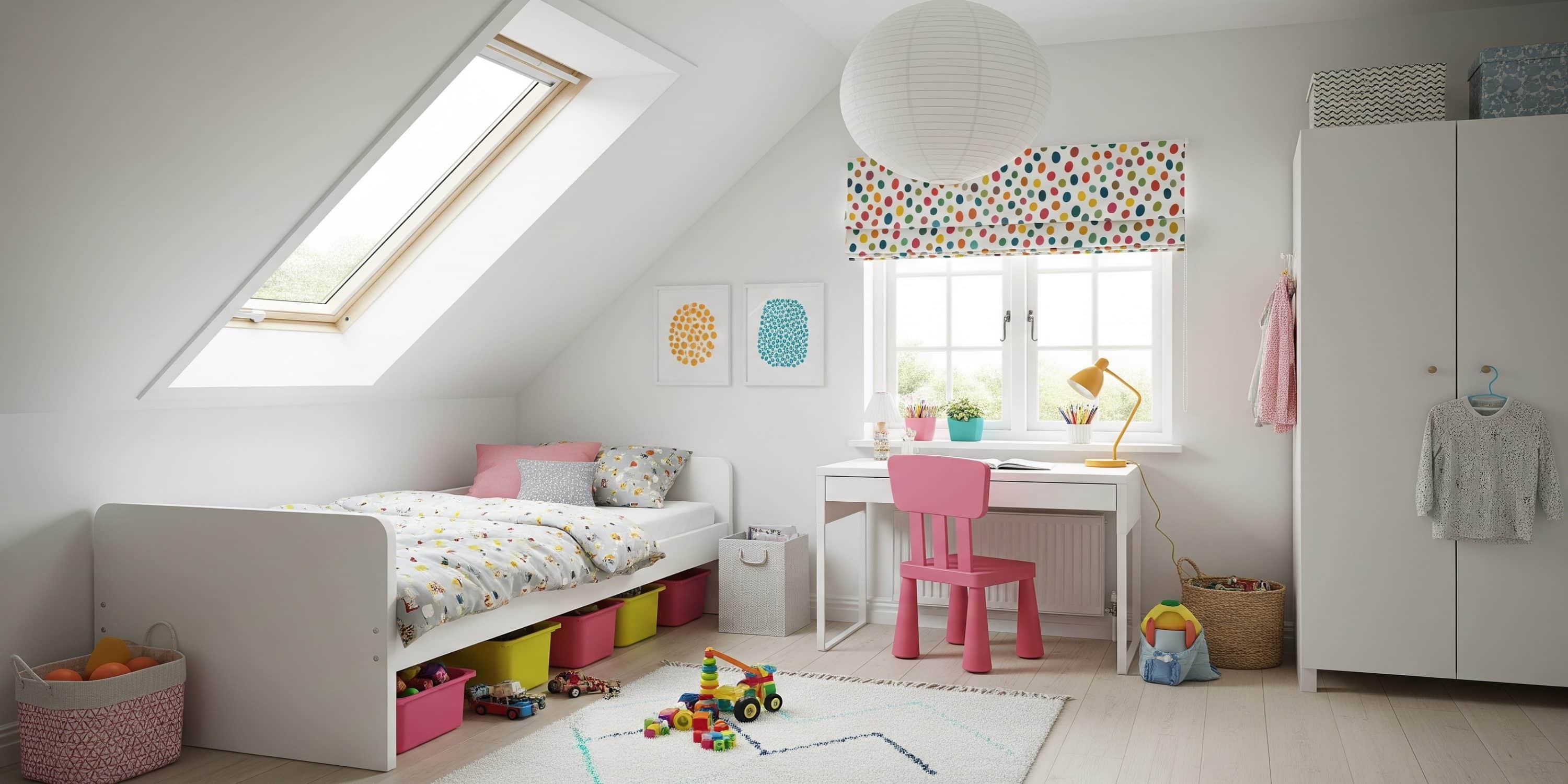 kinderslaapkamer zolder